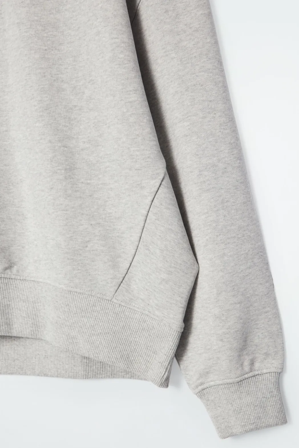 COS CLASSIC CREW-NECK SWEATSHIRT GRAY