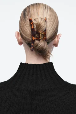 Outlet COS CLAW HAIR CLIP TORTOISESHELL
