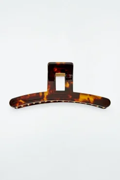 Outlet COS CLAW HAIR CLIP TORTOISESHELL