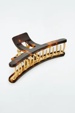 Outlet COS CLAW HAIR CLIP TORTOISESHELL