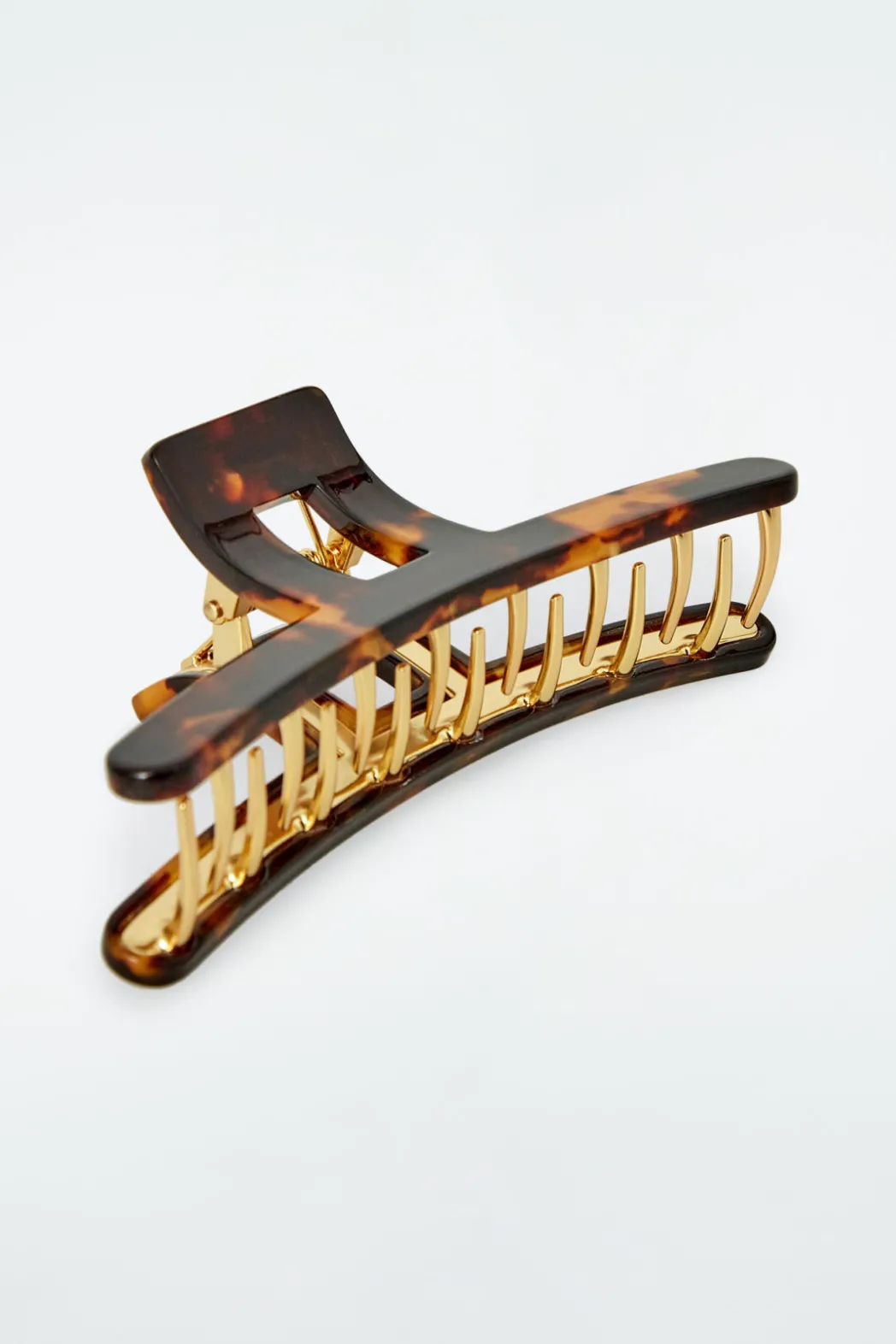 Outlet COS CLAW HAIR CLIP TORTOISESHELL