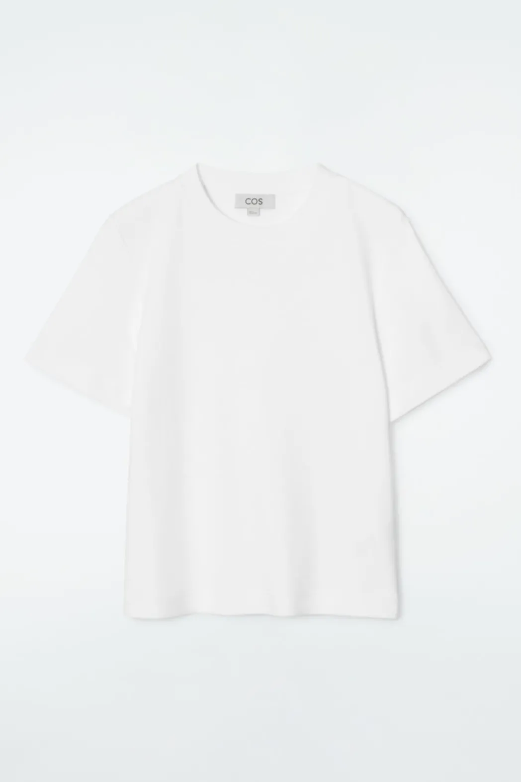 Sale COS CLEAN CUT REGULAR T-SHIRT White