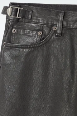 Online COS COAST WIDE-LEG JEANS BLACK