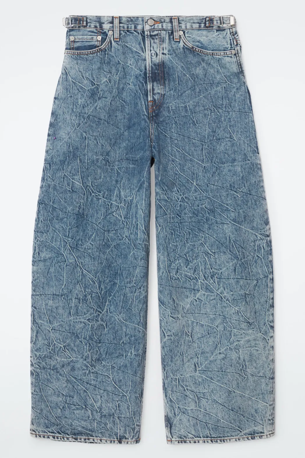 Discount COS COAST WIDE-LEG JEANS BLUE