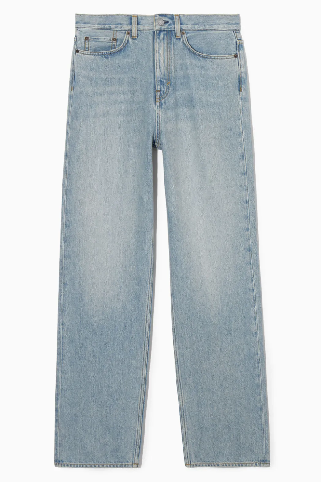 COS COLUMN STRAIGHT-LEG JEANS LIGHT BLUE