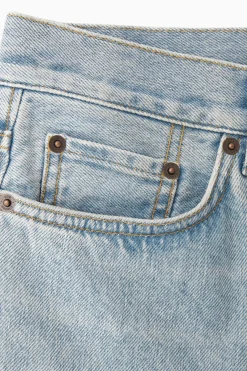 COS COLUMN STRAIGHT-LEG JEANS LIGHT BLUE
