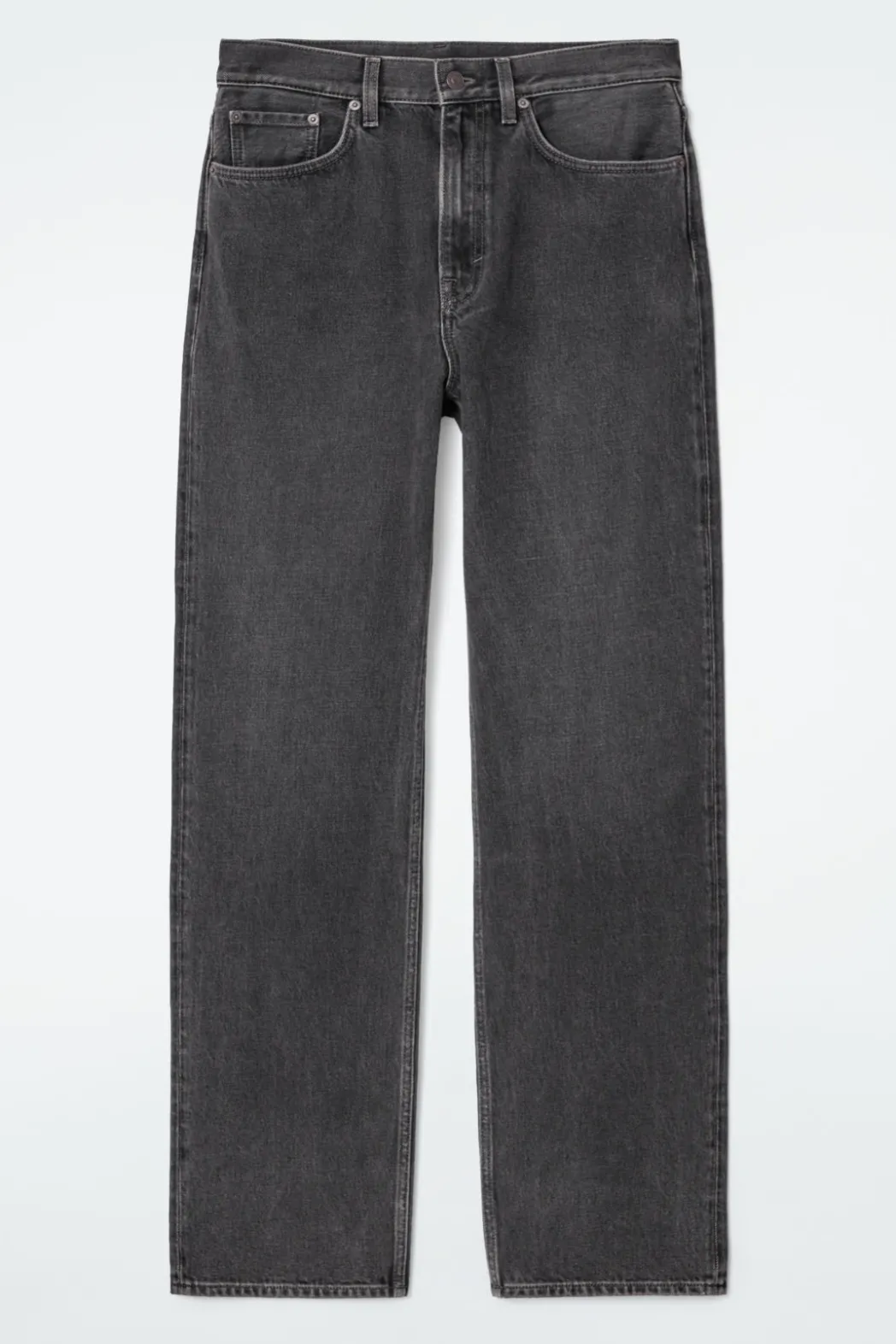 Outlet COS COLUMN STRAIGHT-LEG JEANS FADED BLACK