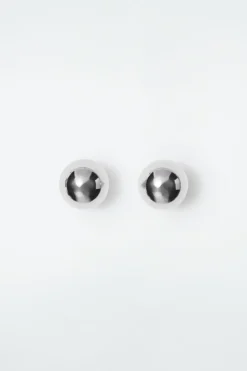 Online COS CONVERTIBLE CHUNKY DROPLET EARRINGS SILVER