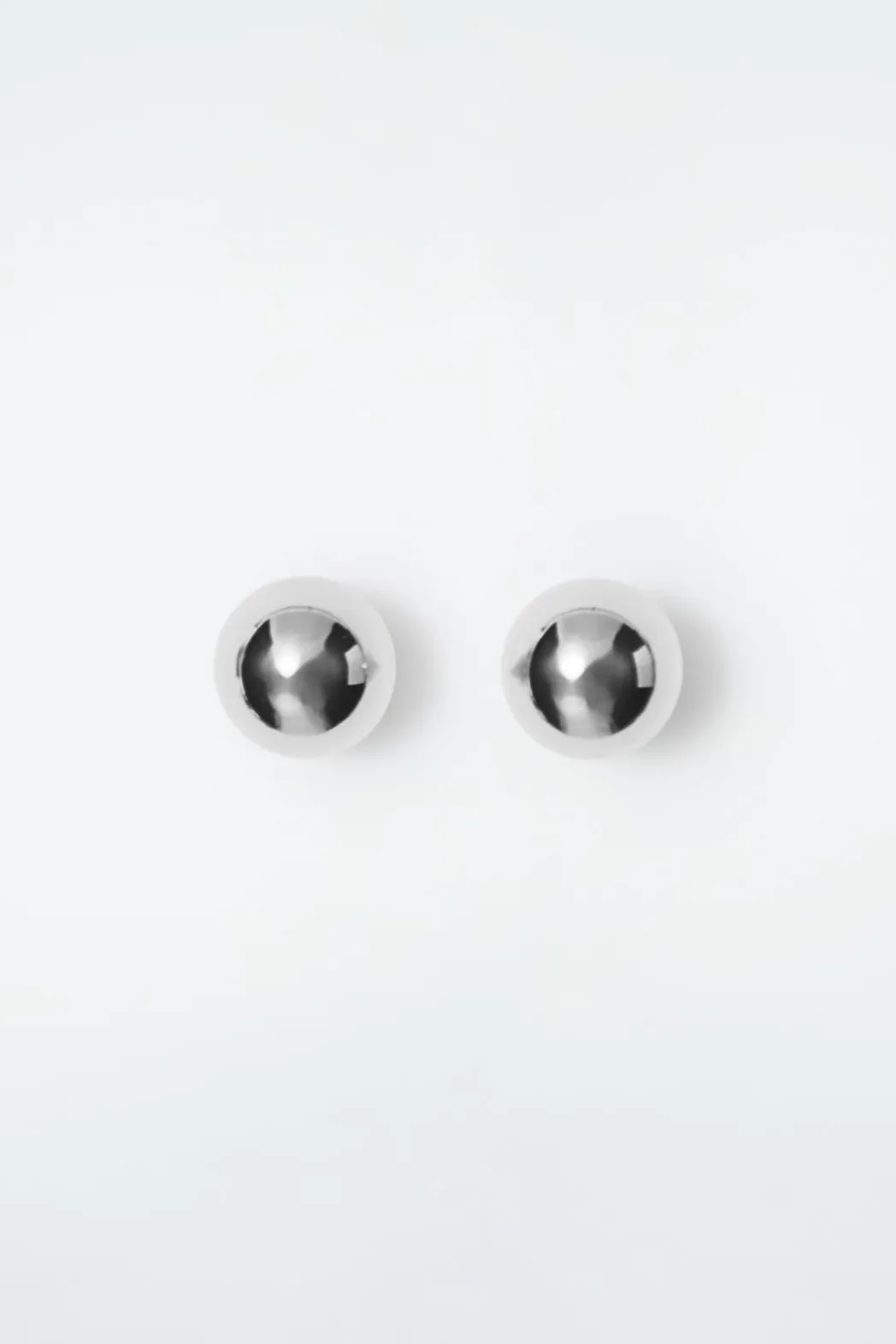 Online COS CONVERTIBLE CHUNKY DROPLET EARRINGS SILVER