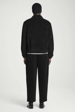 Sale COS CORDUROY OVERSHIRT BLACK