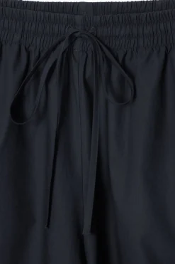 Outlet COS COTTON DRAWSTRING SHORTS NAVY