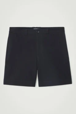 Clearance COS COTTON-TWILL SWEAT SHORTS NAVY