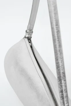 Outlet COS COVE CLUTCH - LEATHER SILVER