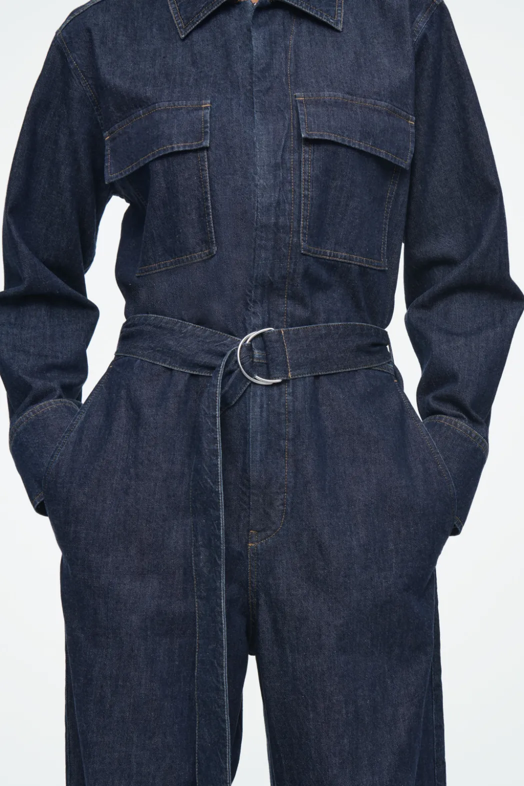 Sale COS DENIM BOILERSUIT INDIGO