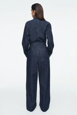 Sale COS DENIM BOILERSUIT INDIGO