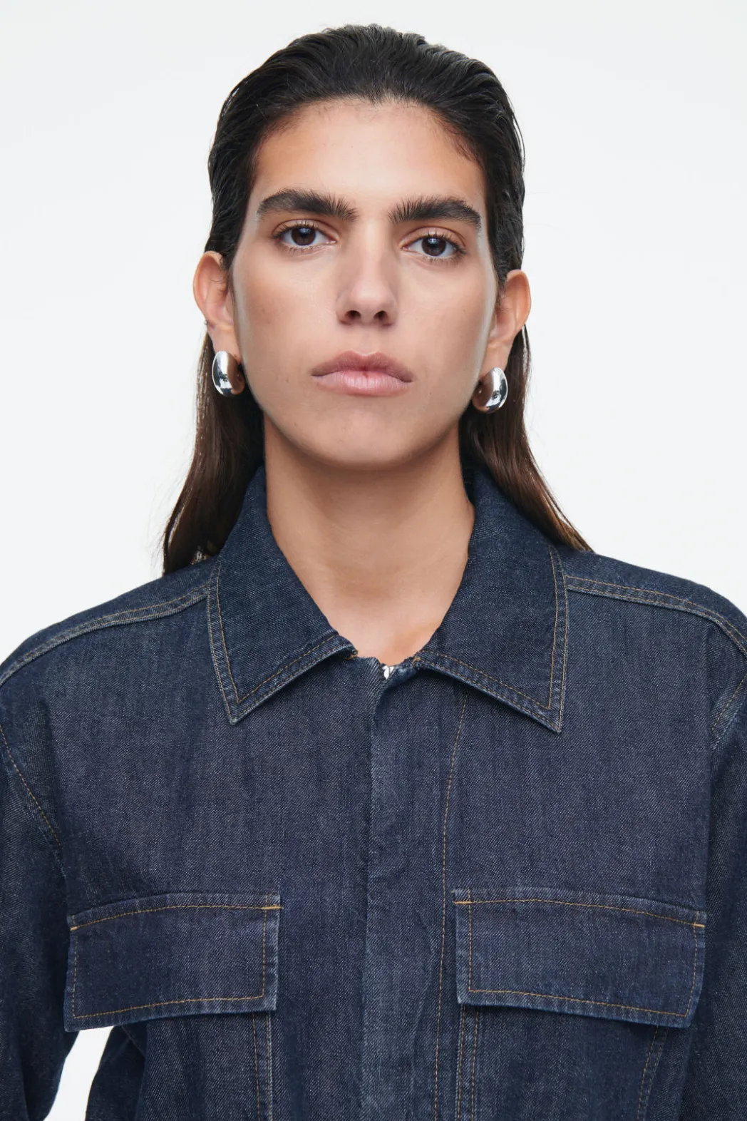 Sale COS DENIM BOILERSUIT INDIGO
