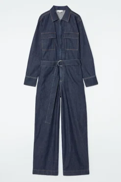 Sale COS DENIM BOILERSUIT INDIGO