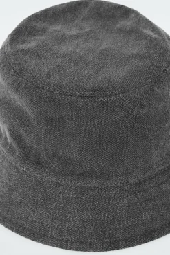 Outlet COS DENIM BUCKET HAT GRAY