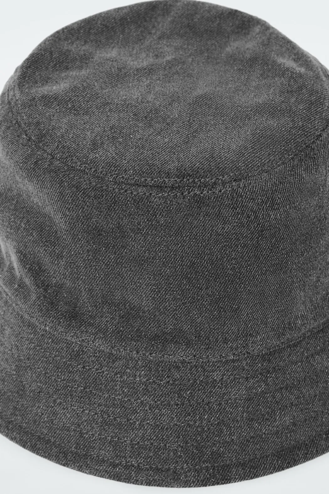 Outlet COS DENIM BUCKET HAT GRAY