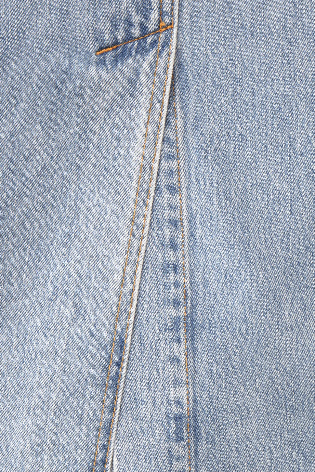 COS DENIM MAXI SKIRT WASHED LIGHT BLUE