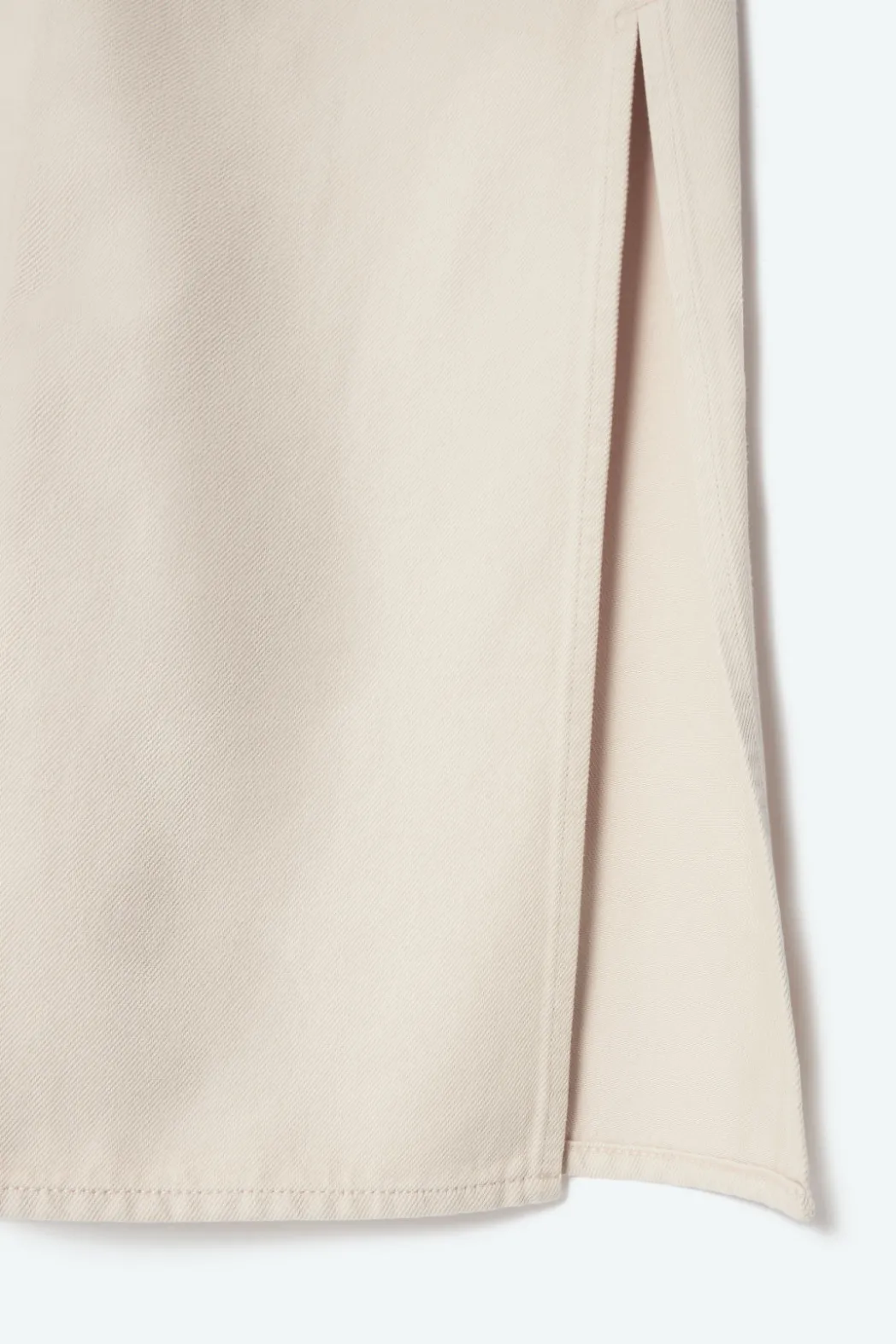 Hot COS DENIM MAXI SKIRT IVORY
