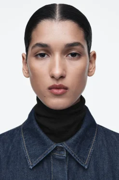 Clearance COS DENIM MIDI SHIRT DRESS DARK INDIGO
