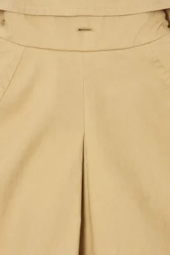 COS DETACHABLE-HOOD SHORT TRENCH COAT BEIGE
