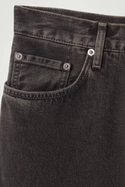 New COS DOME STRAIGHT-LEG JEANS BLACK