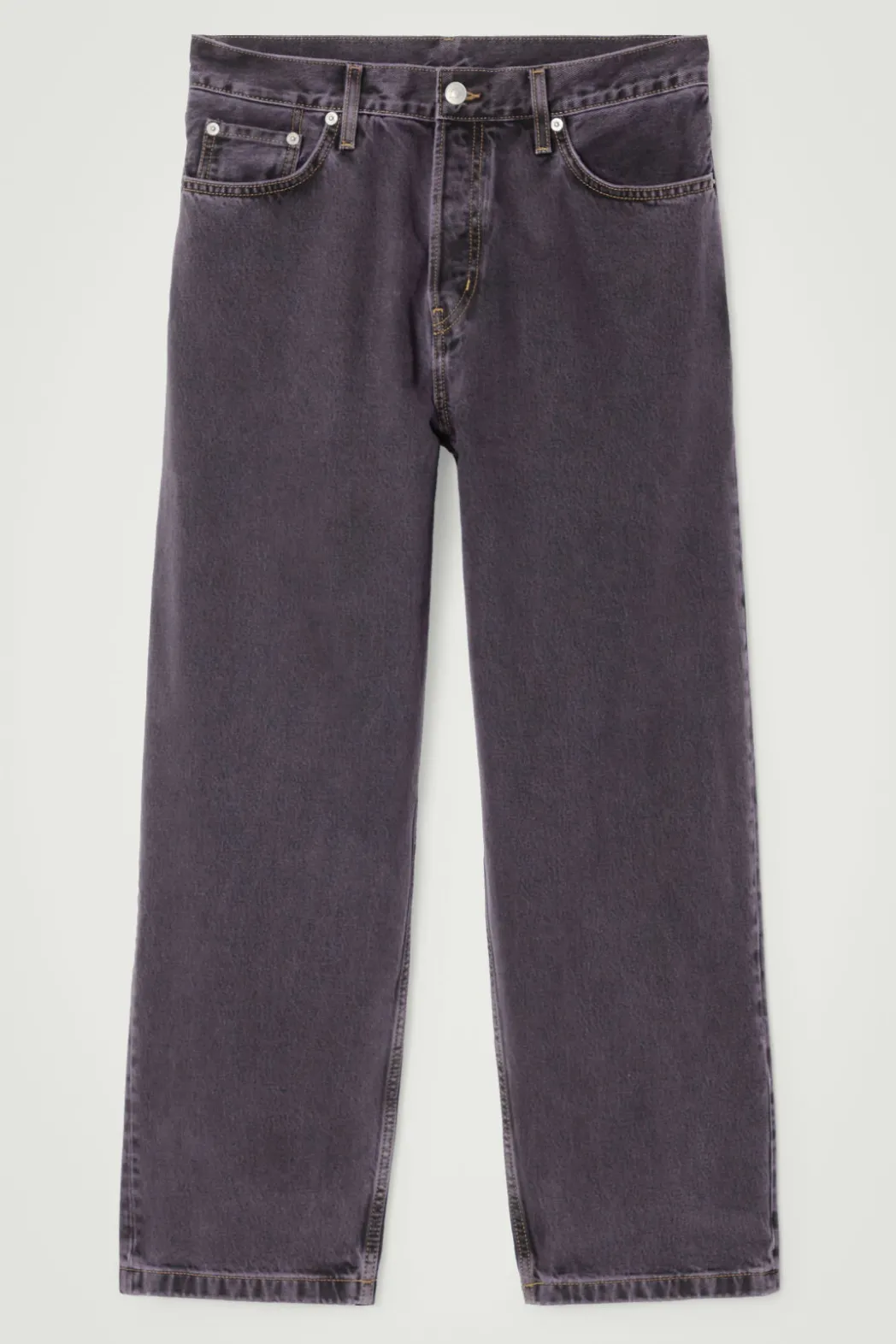 Sale COS DOME STRAIGHT-LEG JEANS DARK PURPLE
