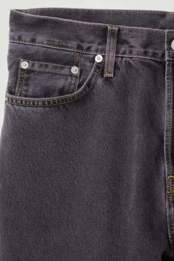 Sale COS DOME STRAIGHT-LEG JEANS DARK PURPLE