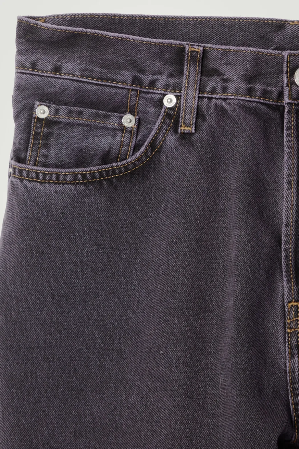 Sale COS DOME STRAIGHT-LEG JEANS DARK PURPLE