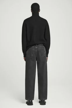Outlet COS DOME STRAIGHT-LEG JEANS BLACK