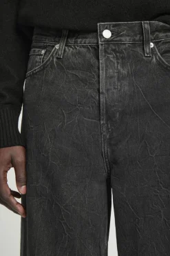 Outlet COS DOME STRAIGHT-LEG JEANS BLACK