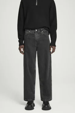 Outlet COS DOME STRAIGHT-LEG JEANS BLACK
