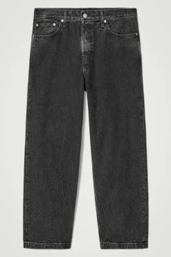Outlet COS DOME STRAIGHT-LEG JEANS BLACK