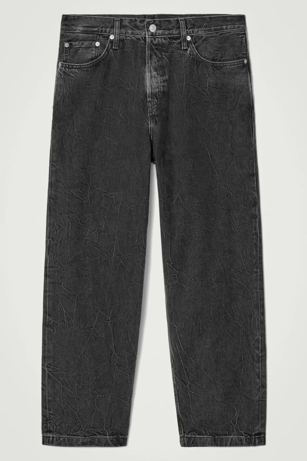 Outlet COS DOME STRAIGHT-LEG JEANS BLACK