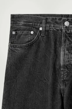 Outlet COS DOME STRAIGHT-LEG JEANS BLACK