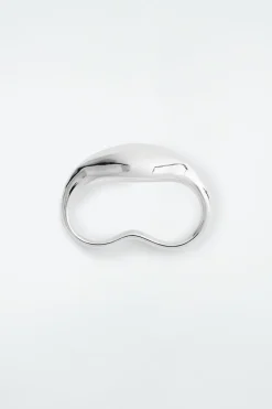 Discount COS DOUBLE DROPLET RING SILVER