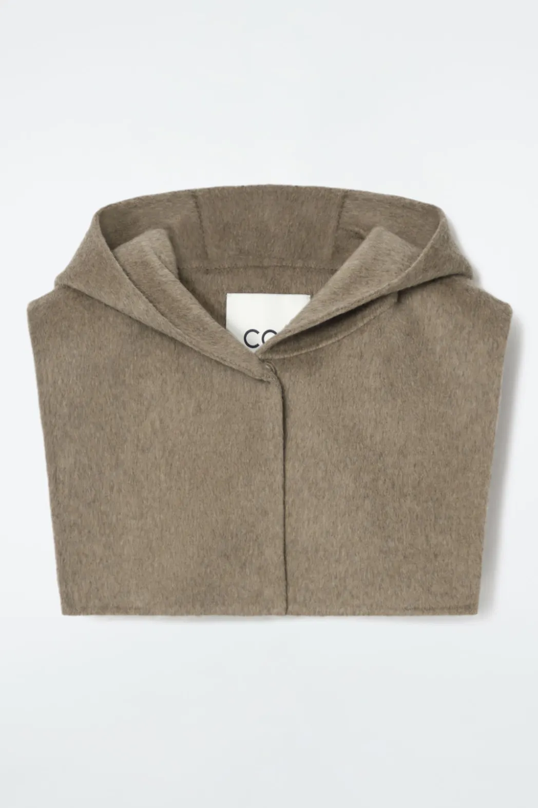 Clearance COS DOUBLE-FACED WOOL HYBRID HOOD MOLE