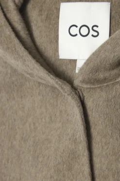 Clearance COS DOUBLE-FACED WOOL HYBRID HOOD MOLE