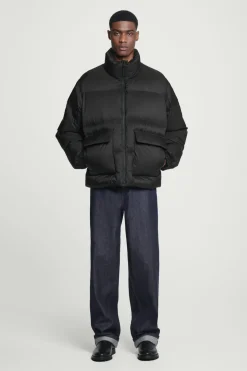 COS DOWN-FILLED PUFFER JACKET BLACK