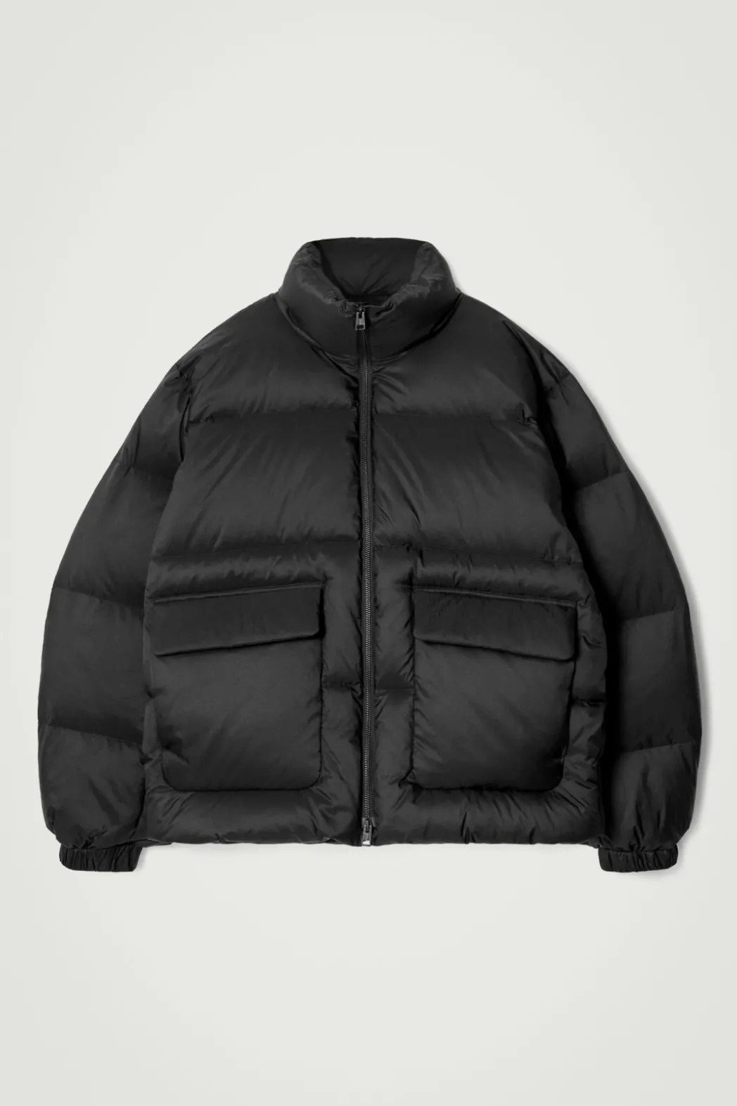 COS DOWN-FILLED PUFFER JACKET BLACK