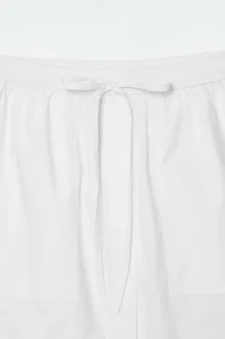 Best COS DRAWSTRING MIDI SKIRT WHITE
