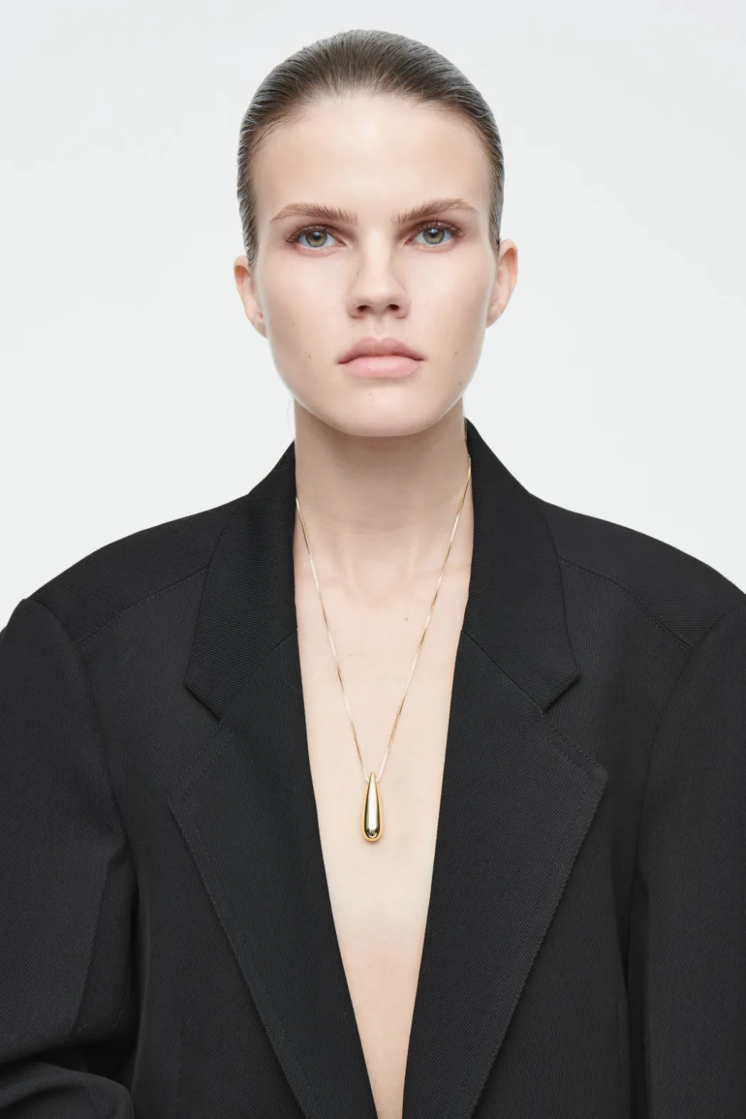 Sale COS DROPLET PENDANT NECKLACE GOLD