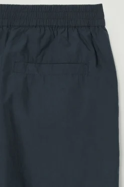 Clearance COS ELASTICATED COTTON SHORTS NAVY