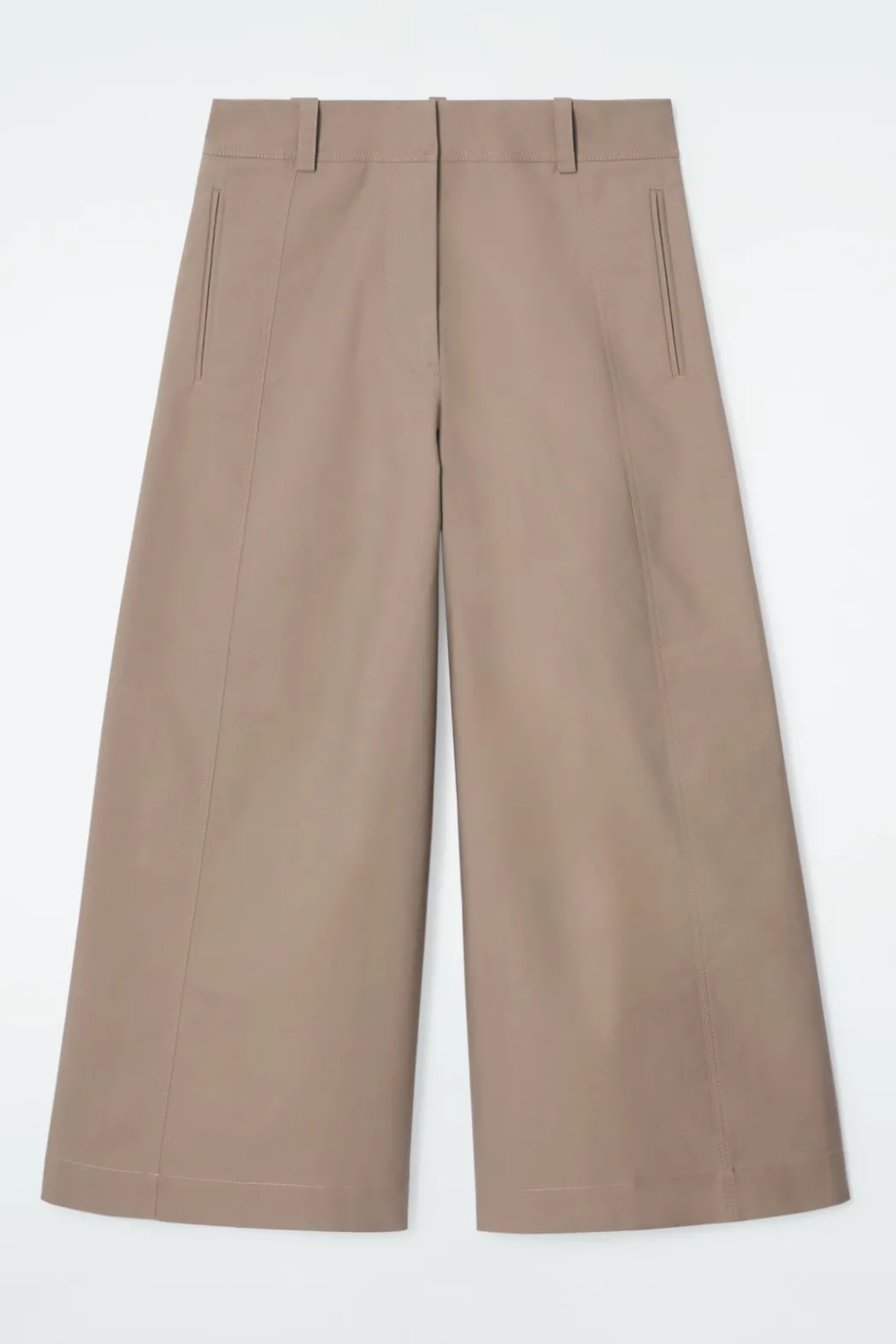 Discount COS EXAGGERATED COTTON CULOTTES MOLE