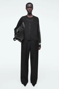 Best COS FINE-KNIT OMBRÉ CARDIGAN BLACK