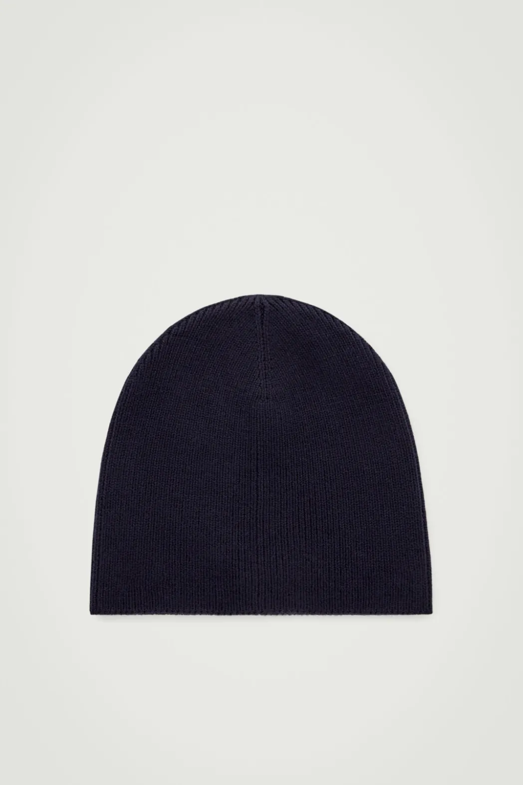 Best COS FITTED MERINO WOOL BEANIE NAVY