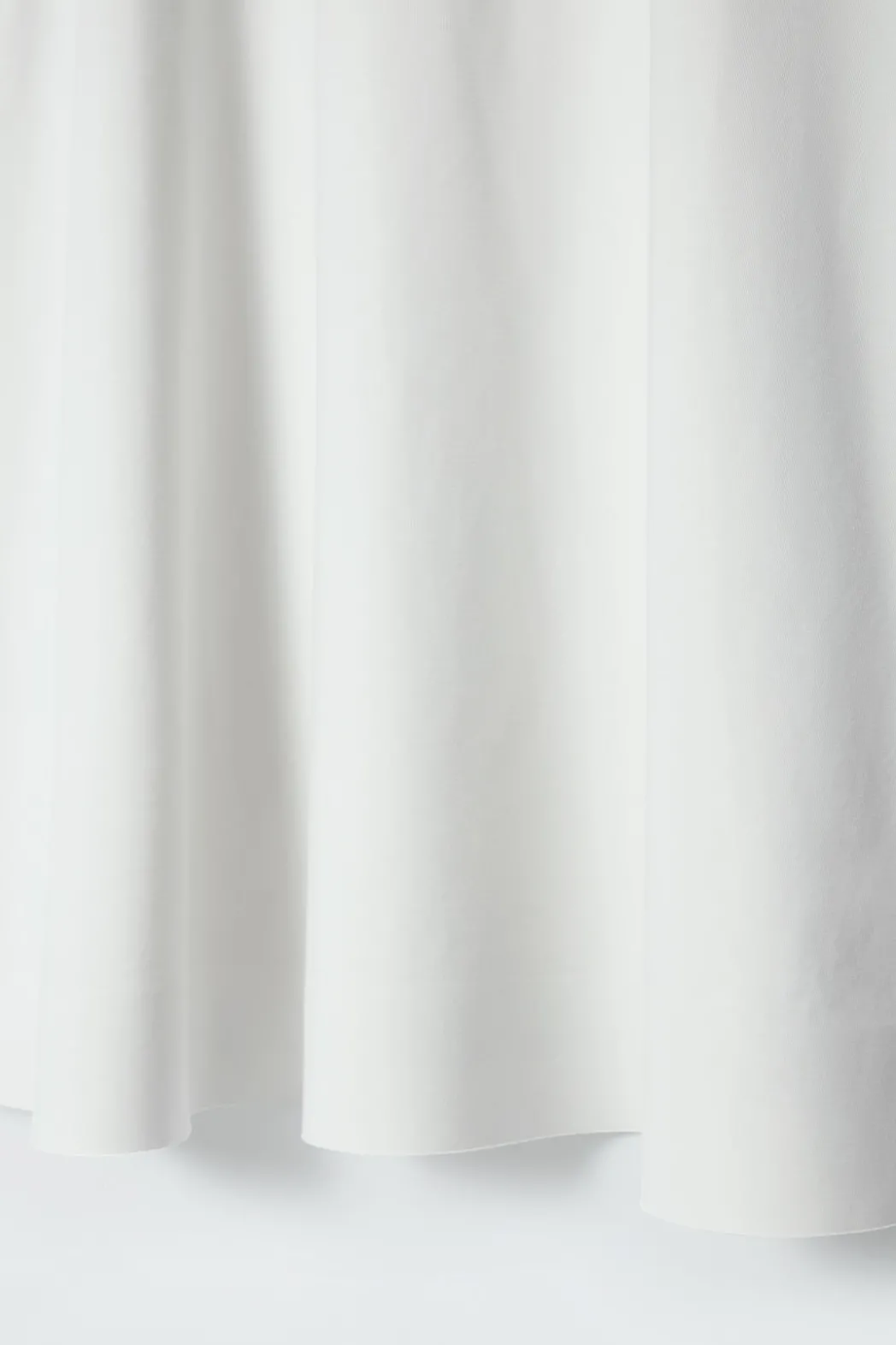 Hot COS FLARED MINI T-SHIRT DRESS LIGHT GRAY