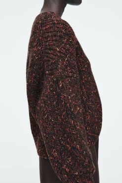 Hot COS FLECKED MERINO WOOL JUMPER MULTICOLORED
